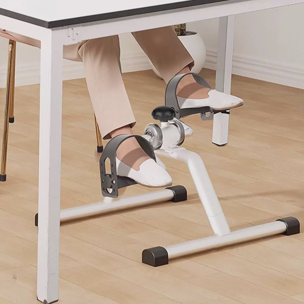 Compacte Fiets Hometrainer voor Onder Bureau - Ideaal voor Revalidatie en Beweging