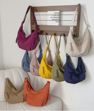 Casual Dames Crossbody Tas - Grote Capaciteit, Lichtgewicht Hobo Bag