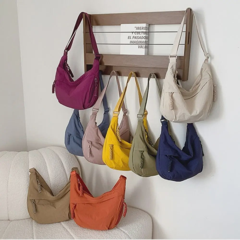 Casual Dames Crossbody Tas - Grote Capaciteit, Lichtgewicht Hobo Bag