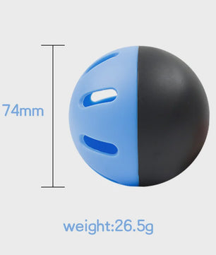 5x Zachte Oefen Baseball Ballen - 74mm EVA Holle Bal voor Binnen & Buiten