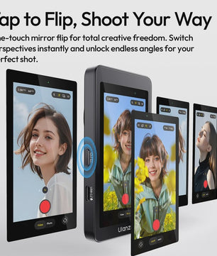 Ulanzi VM1 Vlog Selfie Monitor voor iPhone - Magnetische Ring & Live Streaming