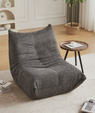 Moderne Chenille Togo Fauteuil - Comfortabele Lounge Stoel met Memory Foam