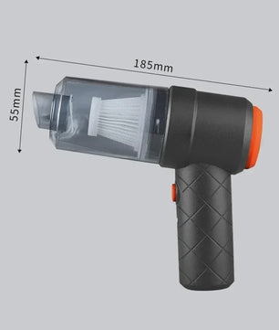 Draadloze Auto Kruimeldief 9000Pa - Draagbare Mini Stofzuiger met USB Opladen (1200mAh) voor Auto & Huis