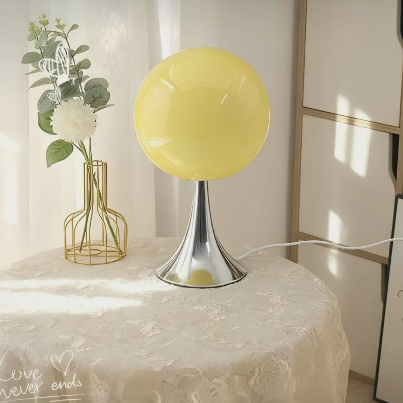 Glazen Bol Tafellamp Nordic Design - Sfeervolle Verlichting met 3 Kleurtemperaturen