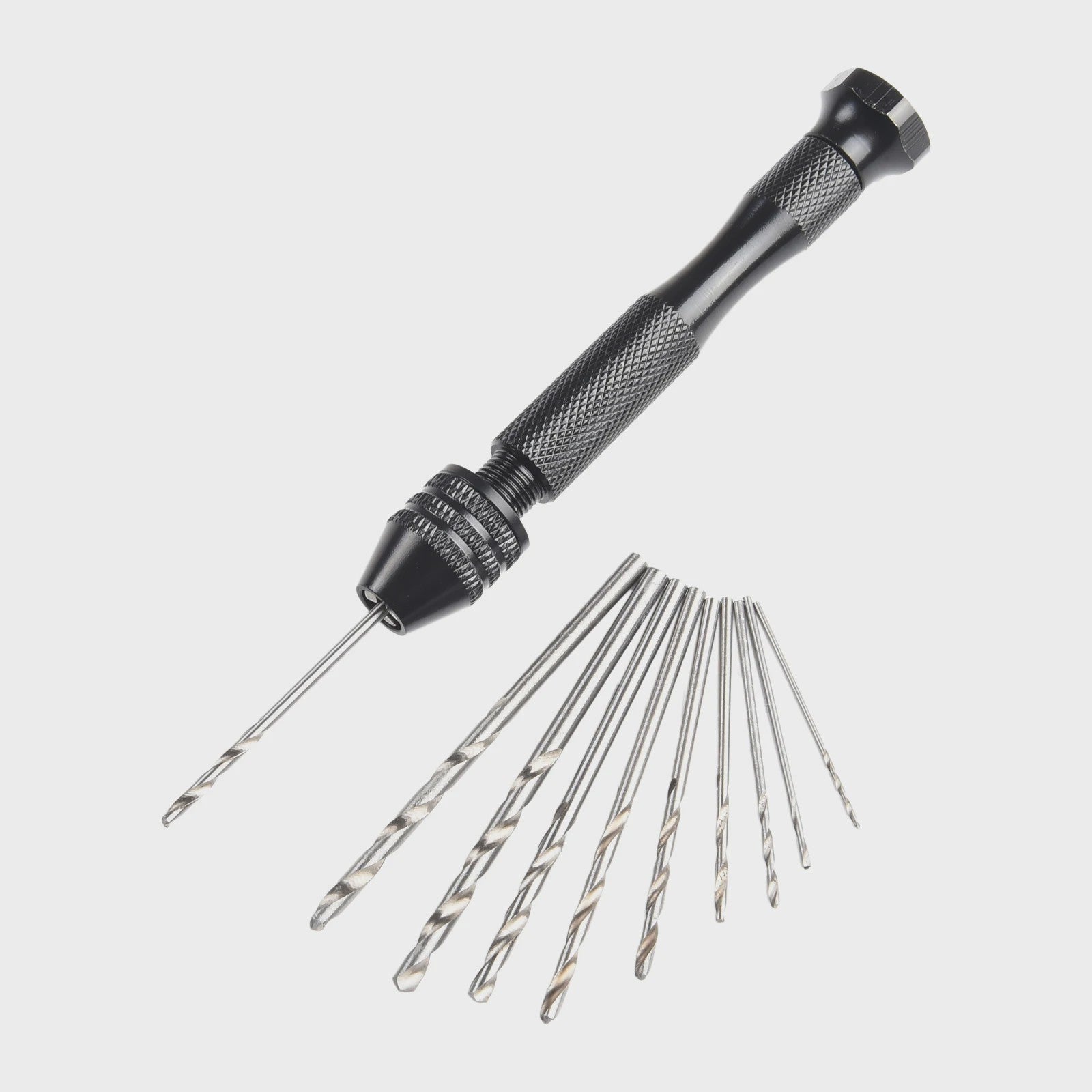 Handboor Set met 10 Precisieboren voor Hobby & Modelbouw - 0.3-3.2mm