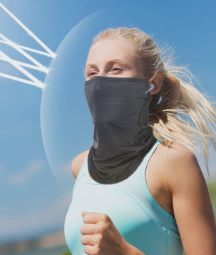 Veelzijdige Ice Silk Bandana voor Zomer & Winter Sport - Ademend en Sneldrogend