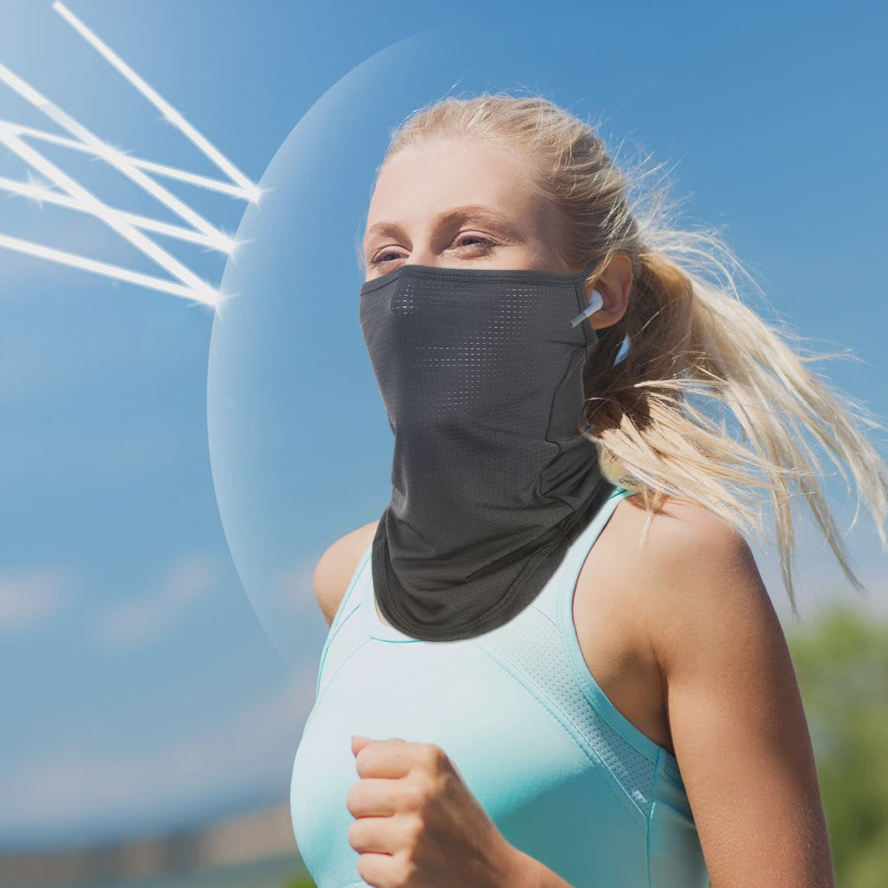 Veelzijdige Ice Silk Bandana voor Zomer & Winter Sport - Ademend en Sneldrogend