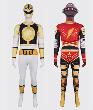 Samurai Sentai Shinkenger Rangers Cosplay Jumpsuit - Compleet Ranger Kostuum