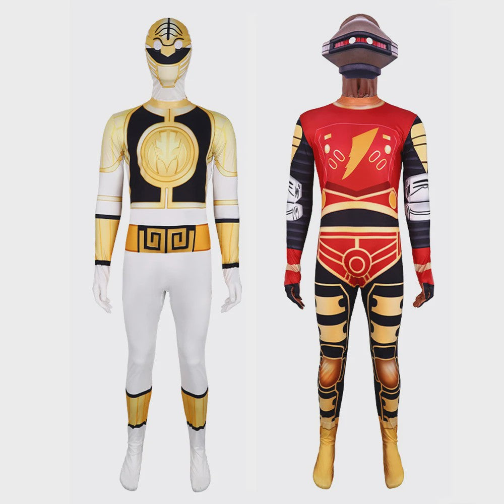 Samurai Sentai Shinkenger Rangers Cosplay Jumpsuit - Compleet Ranger Kostuum