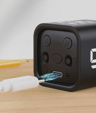 Slimme Kubus Timer met LED Display en Gravity Sensor - Perfect voor Studie, Werk en Koken