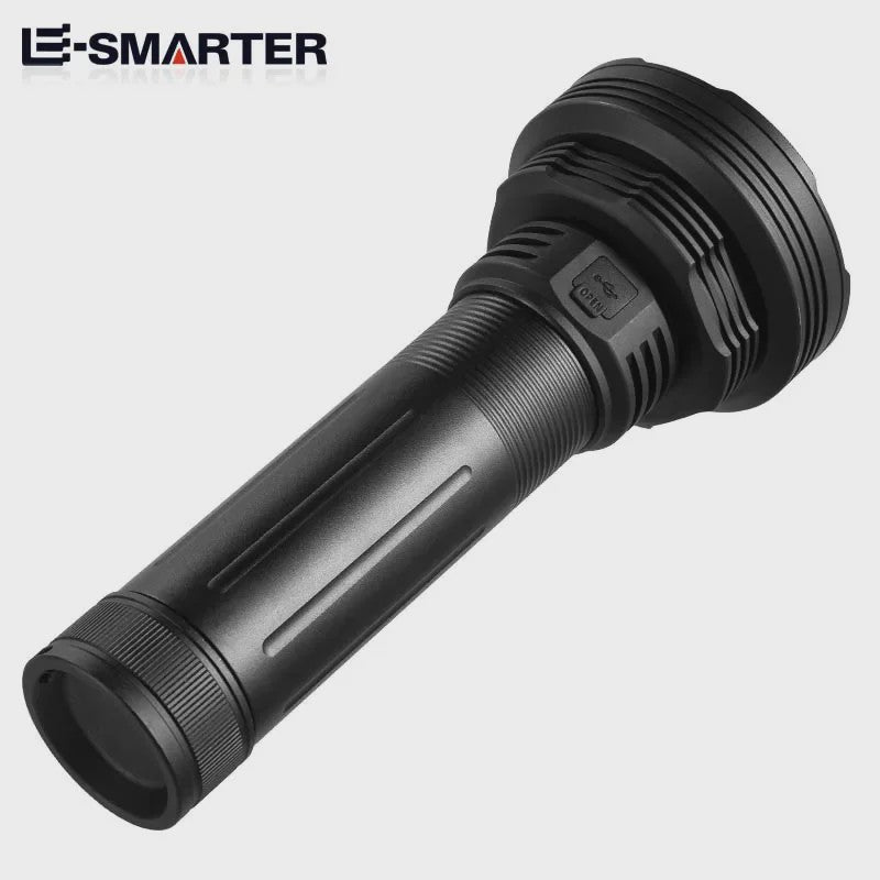 Krachtige LED Zaklamp 10000LM - Oplaadbaar met 6x 18650 Batterijen