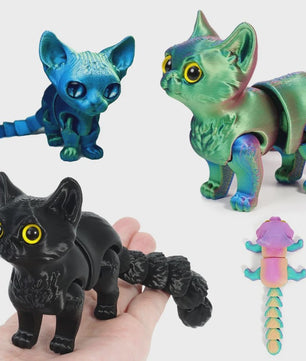 Bewegende 3D Geprinte T-Rex Dinosaurus - Realistisch Model voor Desktop Decoratie & Cadeau
