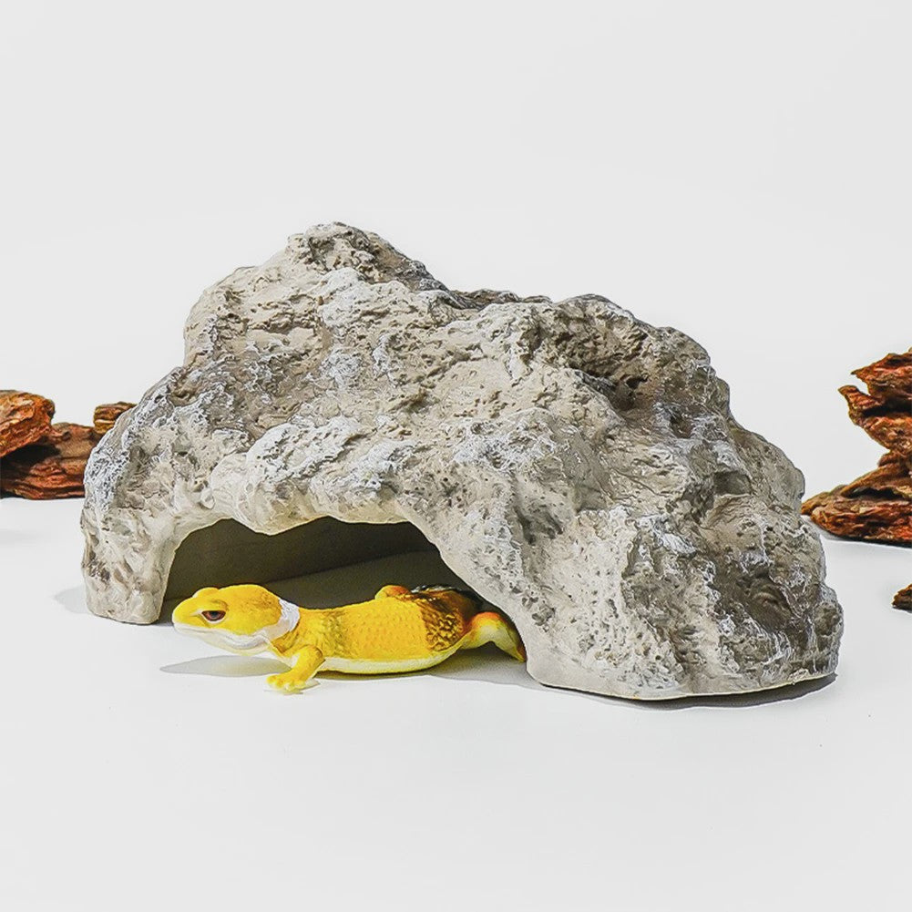 Natuurlijke Rots Schuilplaats & Basking Platform voor Reptielen