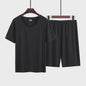 Heren Pyjama Set: IJssilke Korte Mouw & Short - Zomer Comfort