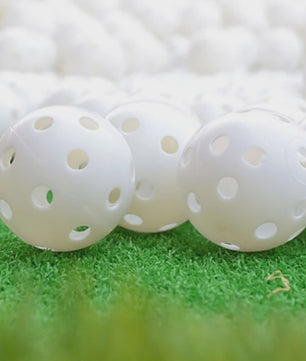 10x Oefen Golfballen - Lichtgewicht Plastic Trainingsballen voor Driving Range & Swing Oefening