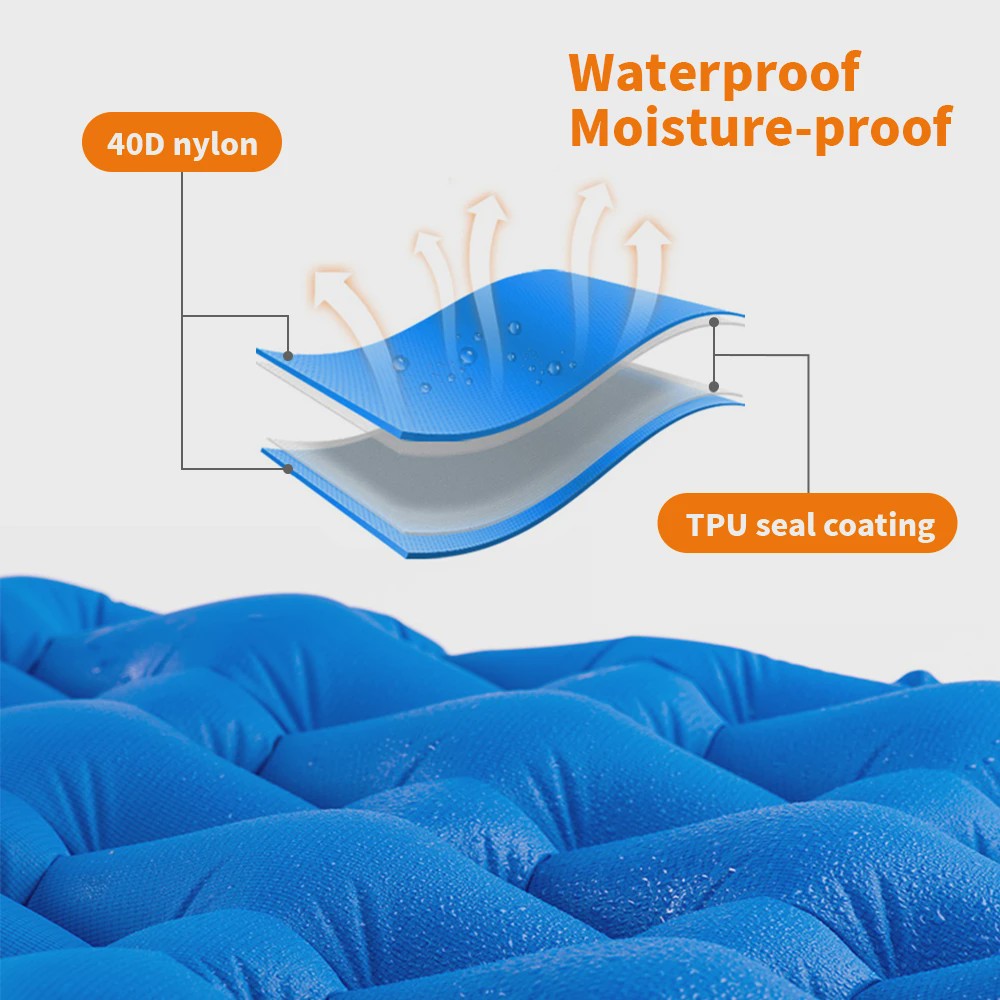 Naturehike Opblaasbaar Slaapmatje - Ultralicht & Compact Kampeerbed