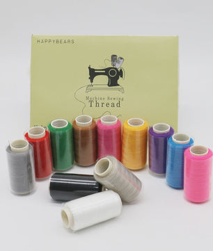 Grote Set Naaigaren in Diverse Kleuren - 36/39 Kleuren Polyester Garen voor Hand en Machine