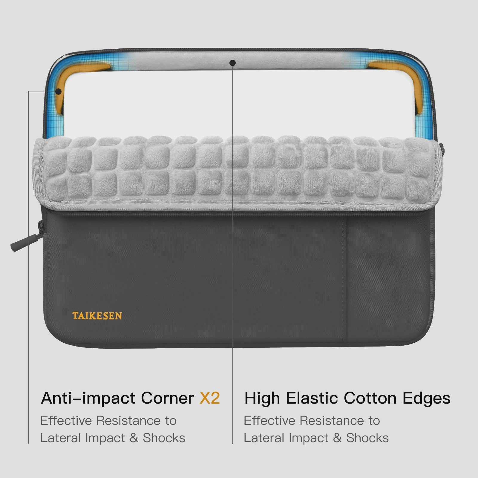Luxe Laptop Sleeve 13-16 inch | Waterafstotend & Schokbestendig | MacBook Pro/Air