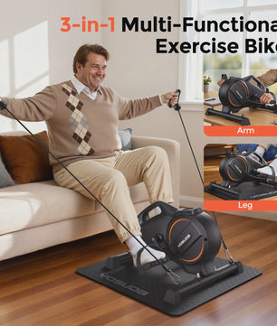 Yosuda UB2 Onder-Desk Hometrainer - Compact, Stil & Draagbaar met 16 Weerstandsniveaus