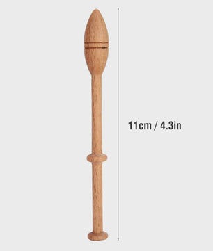 12x Houten Kantklosjes - Antiek & Ambachtelijk Handwerkgereedschap