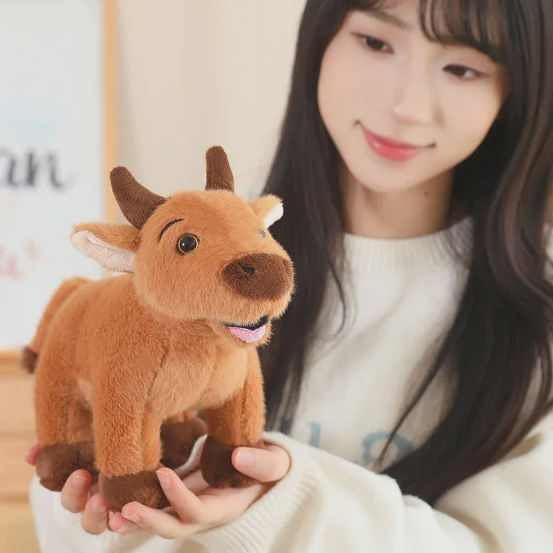 Schattige Koeien & Stieren Pluche Knuffels - 25-40cm - Educatief Speelgoed & Cadeau