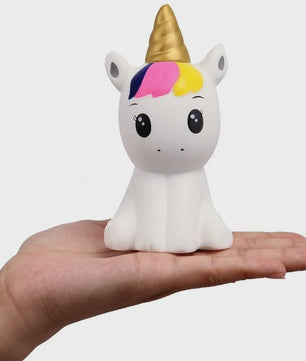 Schattige Squishy Eenhoorn Speelgoed - Langzaam Rijzend, Zacht & Geurend Stressverlichter voor Kinderen