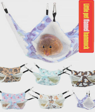 Comfortabele Knaagdier Hangmat - Zacht & Veilig - Voor Hamsters, Ratten & Cavia's