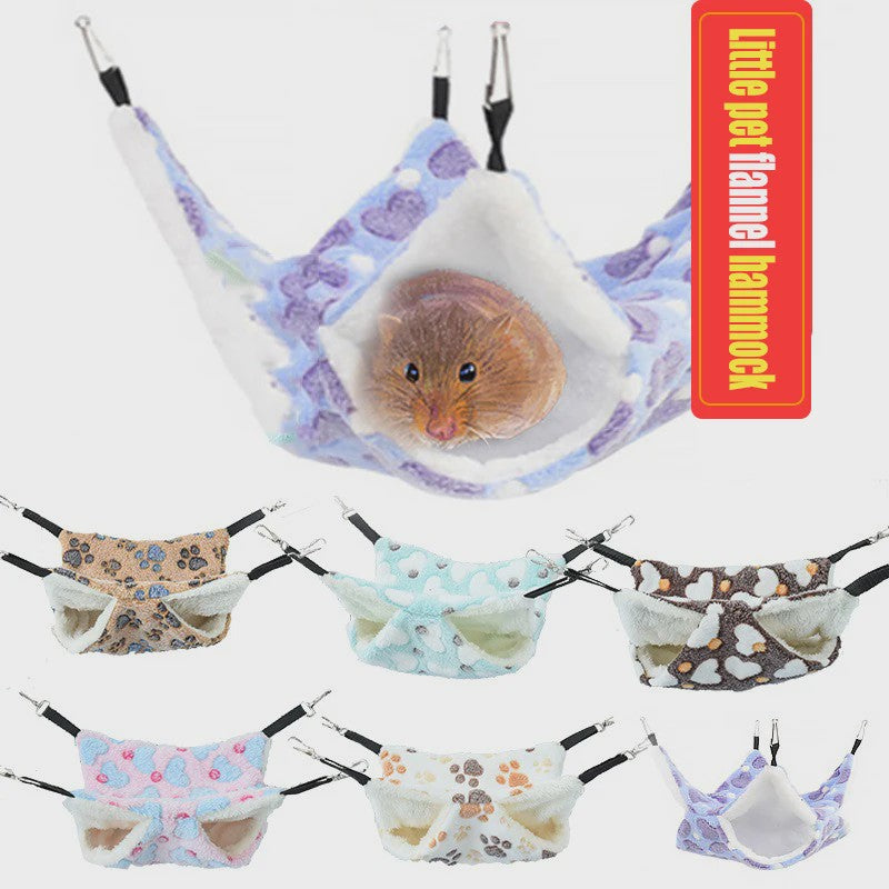 Comfortabele Knaagdier Hangmat - Zacht & Veilig - Voor Hamsters, Ratten & Cavia's