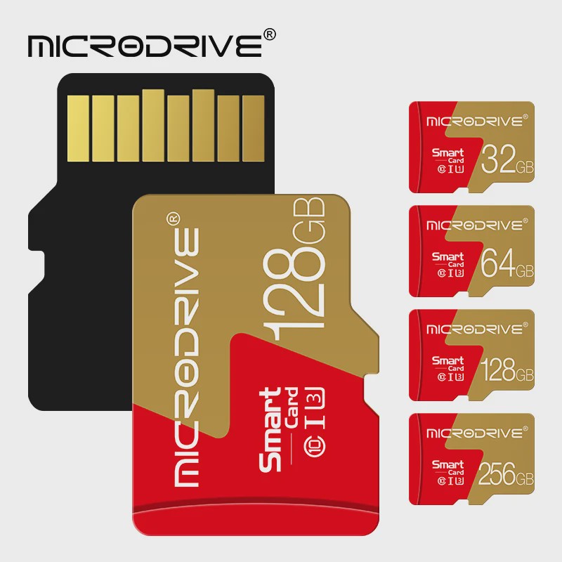 Micro SD Kaart Class 10 - 4GB tot 256GB - Mini TF Kaart voor Smartphone, Camera & meer