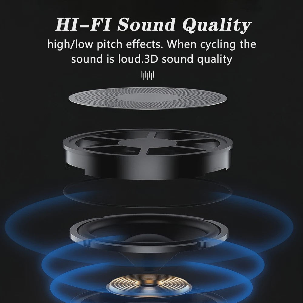 Bluetooth 5.3 Motorhelm Headset - Handsfree Bellen, Muziek & Waterdicht
