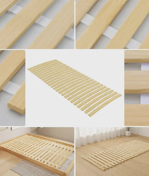 Houten Lattenbodem 80x200cm - Flexibele Latten & Opvouwbaar