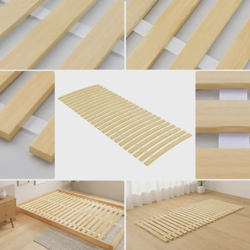Houten Lattenbodem 80x200cm - Flexibele Latten & Opvouwbaar