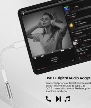 USB-C naar 3.5mm Audio Adapter: Hoge Kwaliteit Converter voor Telefoons & Tablets