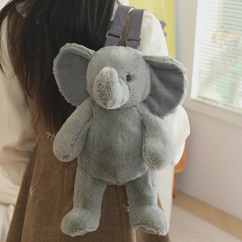 Pluche Dieren Rugzak - 40cm Schattige Knuffel Schoudertas voor Kinderen