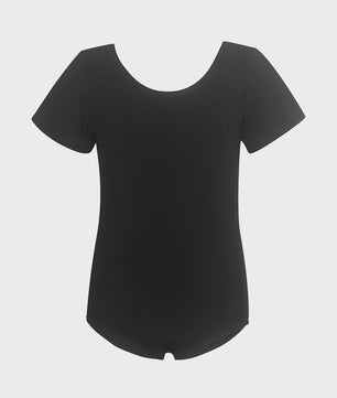 Dansjurk met Rokje voor Meisjes - Ballet Leotard met Korte Mouwen