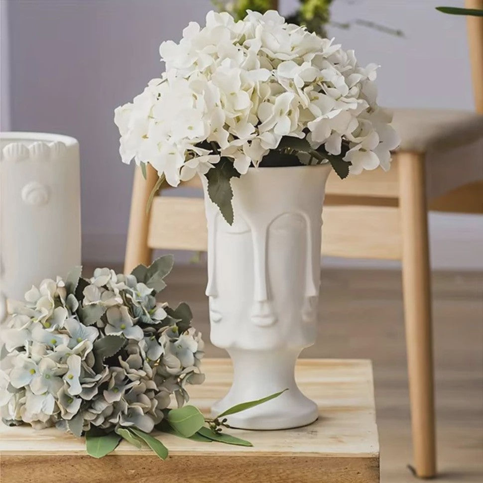 Kunstbloemen Hydrangea - Zijde Boeketten voor Bruiloft, Decoratie & Feest