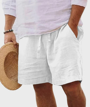 Lichtgewicht Heren Katoenen Shorts - Comfortabel voor Sport, Strand & Casual