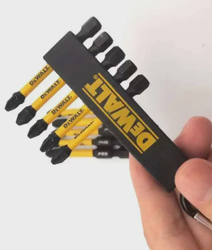DEWALT FLEXTORQ Schroefbit Set - 10-delig Pozi & High Impact Bits PZ1, PZ2, PH2