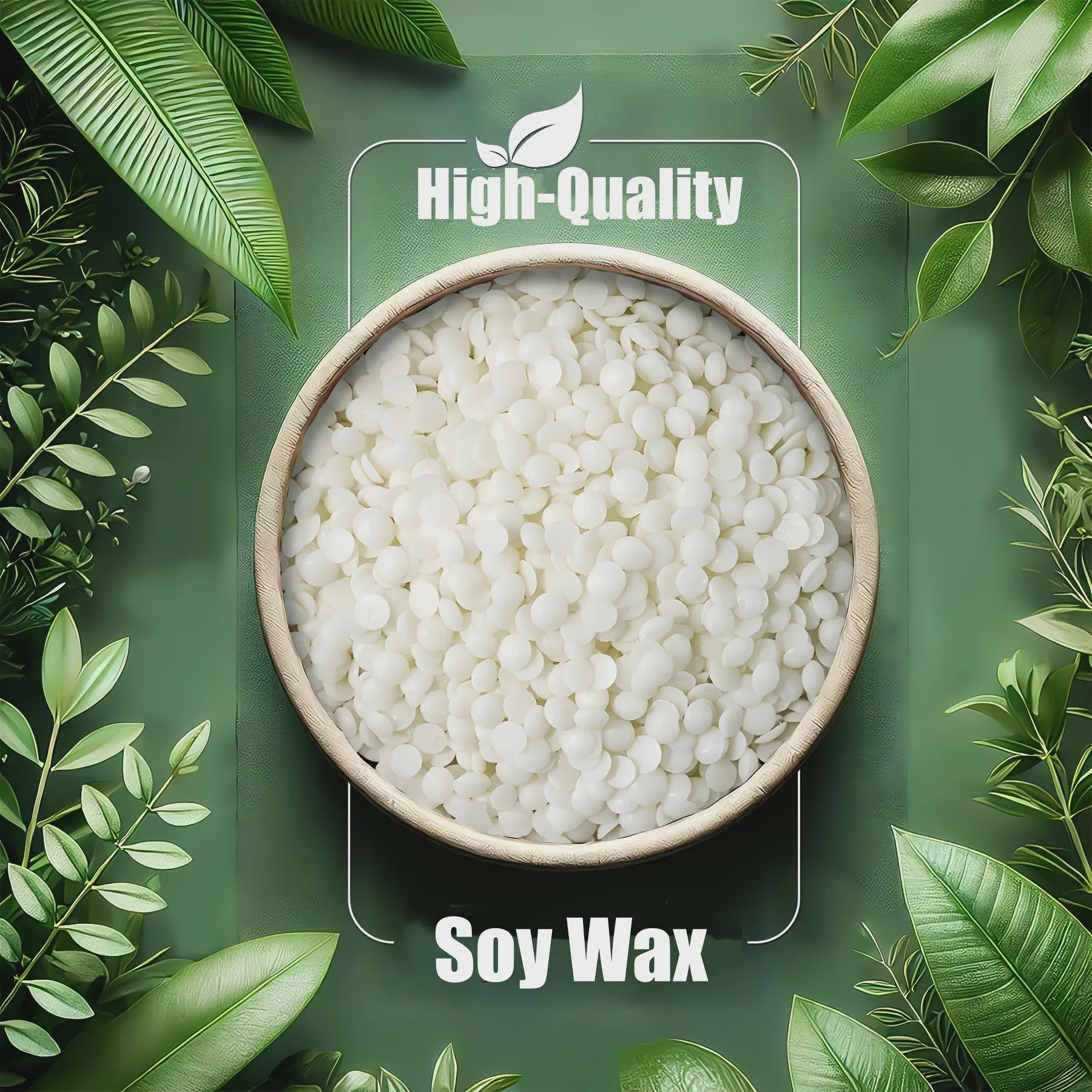 Pure Soja Wax Pellets (500g/1000g) - Ideaal voor DIY Geurkaarsen