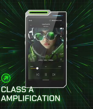 HiBy R4 HiFi Music Player: Quad DAC, Android 12, MQA & DSD256 met 11 uur batterijduur