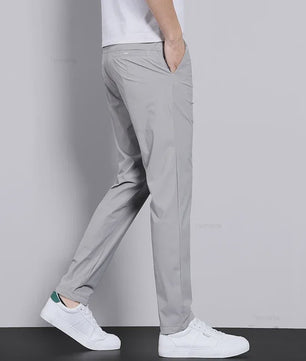 Herfst/Winter Heren Casual Broek - Elastisch, Sneldrogend & Ademend