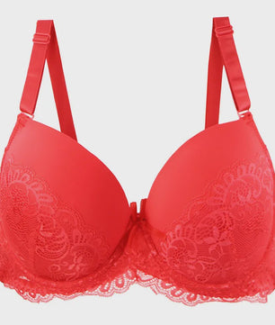 DaiNaFang Push-Up Bh met Kant - Ademend & Comfortabel - Grote Maten Dames Lingerie