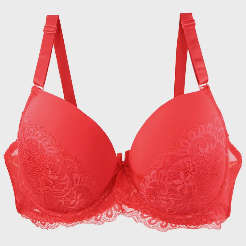 DaiNaFang Push-Up Bh met Kant - Ademend & Comfortabel - Grote Maten Dames Lingerie