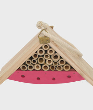 Natuurlijk Houten Insectenhotel - Vlindertuin & Bijenhuis voor Lieveheersbeestjes en Gaasvliegen
