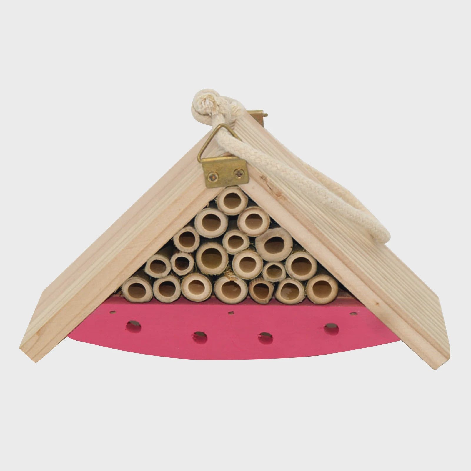 Natuurlijk Houten Insectenhotel - Vlindertuin & Bijenhuis voor Lieveheersbeestjes en Gaasvliegen