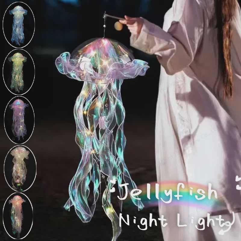 Kleurrijke Kwallen Hanglamp - Sfeervolle DIY Verlichting voor Kinderkamer