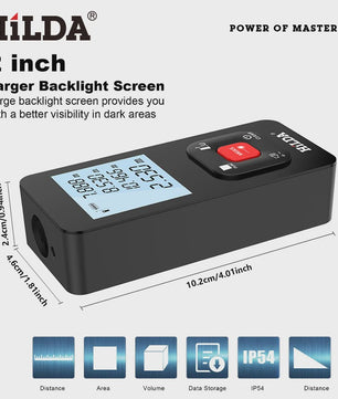 HILDA Laser Afstandsmeter - Precisie tot 120M