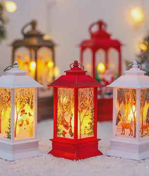Kerst Lantaarn met LED Verlichting - Sfeervolle Decoratie voor Feestdagen