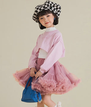Luxe Babymeisjes Tule Tutu Rokje - Feestelijk & Dansbaar voor Kinderen