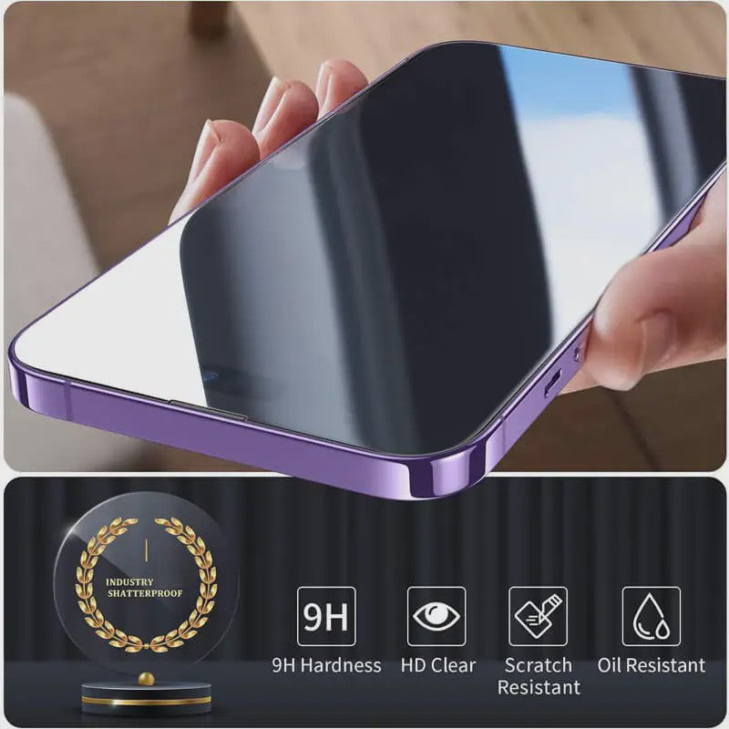 Gehard Glas Screenprotector voor iPhone 14 Pro & 15 Pro - Krasbestendig & HD Helder